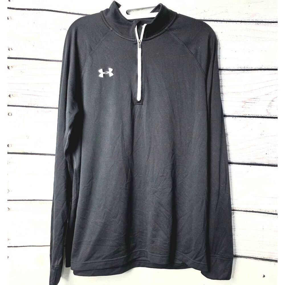 Under Armour AllSeasonGear Black 1/4 Zip Pullover M